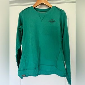 Dakine long sleeve micro fleece 250 base layer green